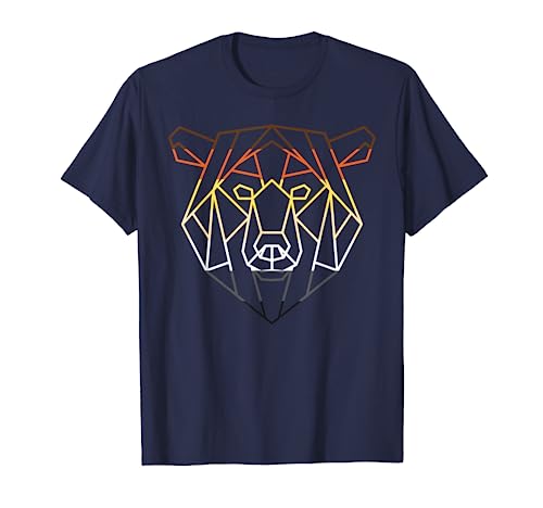 LGBTQ Bear For Gay Pride Month - Geometric Gay Bear T-Shirt