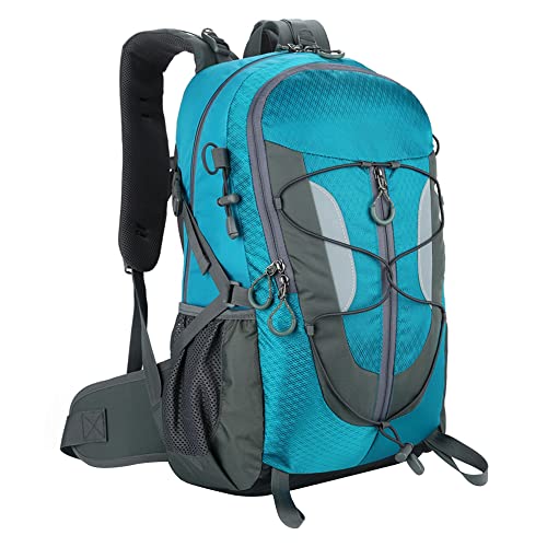 Russel Molly Compact 30L Hiking Backpack for Men/Women: Lightweight Camping Backpack, Nice Pull Loop for Outdoor/Backpacking Trips - X-Shaped Drawstring Design, Blue