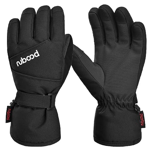 Azarxis Kids Children Snow Gloves Winter Windproof Ski Gloves for Snowboarding, Sledding, Cycling