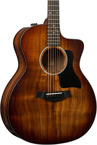 Taylor 224ce Deluxe Koa Grand Auditorium - Shaded Edgeburst