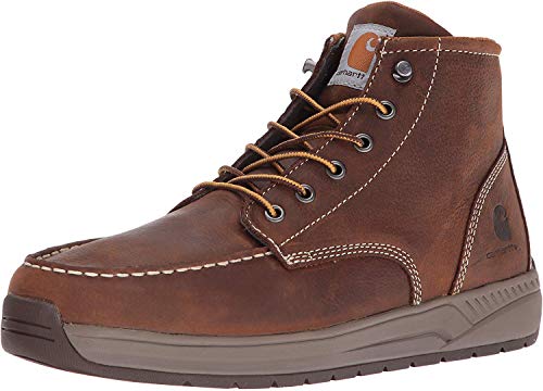 Carhartt mens Cmx4023 Lightweight Casual Wedge, 4' Soft Moc Toe Brown-, 11.5 US