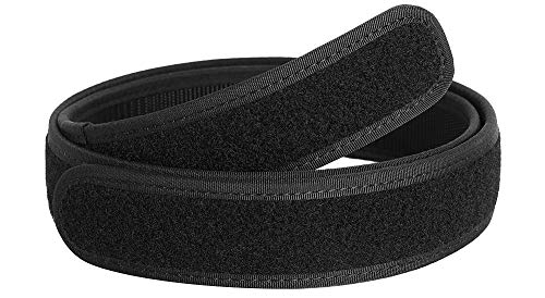 KRYDEX Inner Belt for Duty Belt 1.5' Loop Liner Inner Belt Black (Black, M:(32” – 36”))