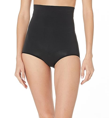 SPANX, Higher Power Panties, Very Black, L