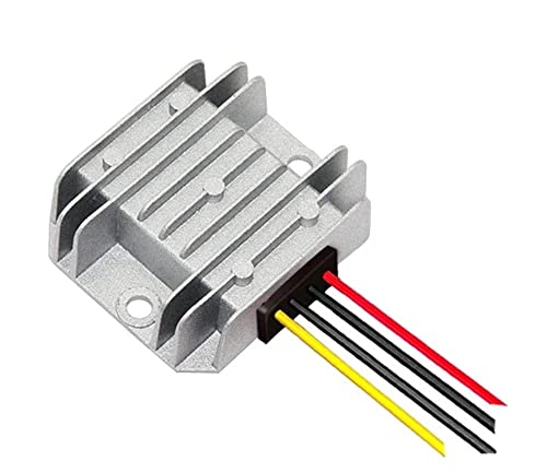 DC-DC Boost Converter Regulator 12v to 24V 3A 72W Power Waterproof Adapter, Suitable for converters in Automobiles, Trucks, Vehicles, and Ships