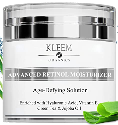 2.5% Retinol Cream for Face - Anti Wrinkle Cream for Face with Hyaluronic Acid & Collagen- Anti Aging Retinol Face Moisturizer for Wrinkles, Dark Spot & Uneven Skin Texture- Retinol Facial Moisturizer