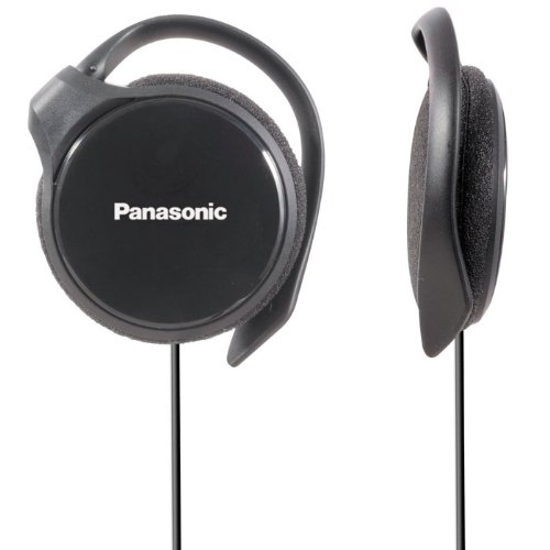 Panasonic RP-HS46E-K Slim Clip Headphones for CD MP3 and iPod