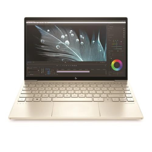 HP 2020 Envy x360 2-in-1 13.3' FHD IPS Touchscreen Laptop Intel Evo Platform 11th Gen Core i7-1165G7 8GB Memory 512GB SSD Pale Gold - Backlit Keyboard -Fingerprint Reader -Thunderbolt - WiFi 6