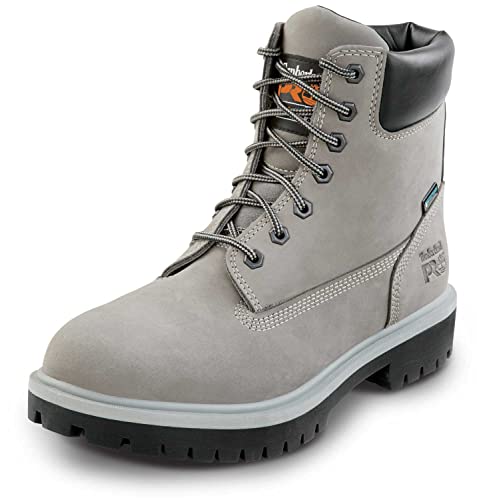 Timberland PRO 6IN Direct Attach, Men's, Castlerock, Soft Toe, EH, WP/Insulated, MaxTRAX Slip-Resistant Work Boot (8.0 M)
