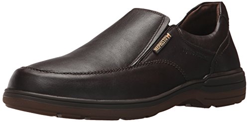 Mephisto Men's Davy Slip On Shoes, 10.5 M US, Dark Brown Riko