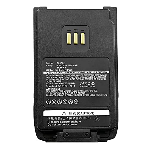 cs battery Replacement Battery for Hytera BL2010 BL1504 BL1502 Two Way Radio Battery for HYT UL913 PD562 PD502 PD682G
