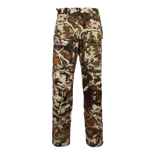 First Lite Men’s Corrugate Foundry Pant - Lightweight Stretch Camo Hunting Pants - First Lite Fusion - 32 x 32