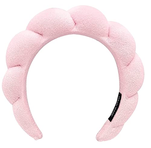 Shoprox Spa Headband, Head Bands for Women's Hair-Sponge & Terry Cloth Headband, Headband for Washing Face, Skincare Headbands Everytype of Head
