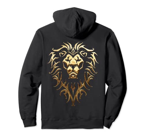 Warcraft Logo Alliance Metallic Pullover Hoodie