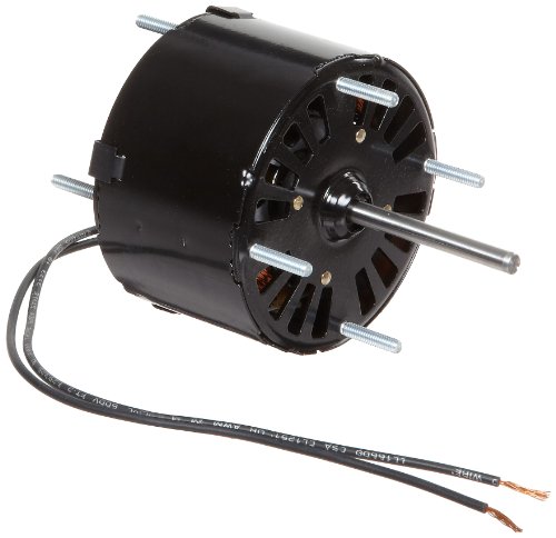 Fasco D121 3.3' Frame Open Ventilated Shaded Pole General Purpose Motor with Sleeve Bearing, 1/70HP, 1500rpm, 115V, 60Hz, 0.7 amps, CCW Rotation