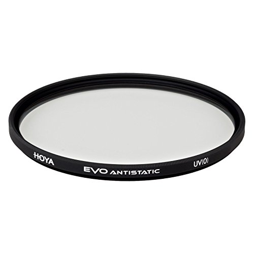 Hoya Evo Antistatic UV Filter - 77mm - Dust / Stain / Water Repellent, Low-Profile Filter Frame