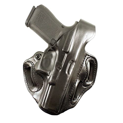 DeSantis Scabbard Gun Holster, Fits GLOCK 17/22 Guns, Wear with a Belt, Unisex Holster, Right-Hand Draw, Black