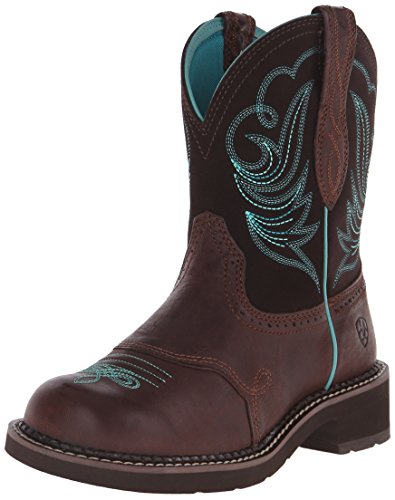 Ariat Womens Fatbaby Heritage Dapper Western Boot Royal Chocolate/Fudge 7.5