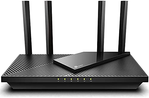 TP-Link WiFi 6 Router AX1800 Smart WiFi Router (Archer AX21) – Dual Band Gigabit Router, Compatible with Alexa - A Certified for Humans Device (Renewed)