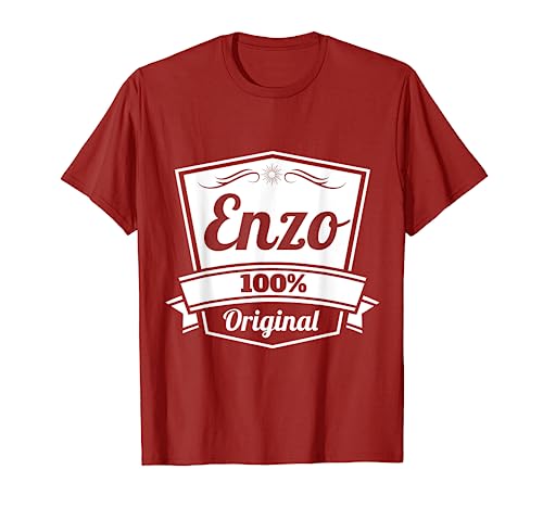 Enzo Gift Shirt / Enzo Personalized Name Birthday TShirt