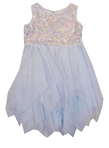 Marmellata Little Girls; (2T-6X) Sequined Ballerina Snow Princess Dress 2T