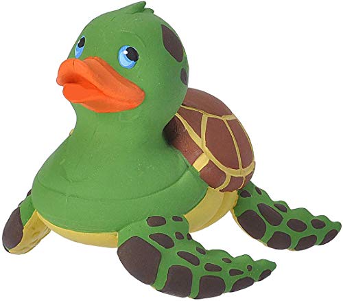 Wild Republic Rubber Ducks, Bath Toys, Kids Gifts, Pool Toys, Water Toys, Sea Turtle, 4'