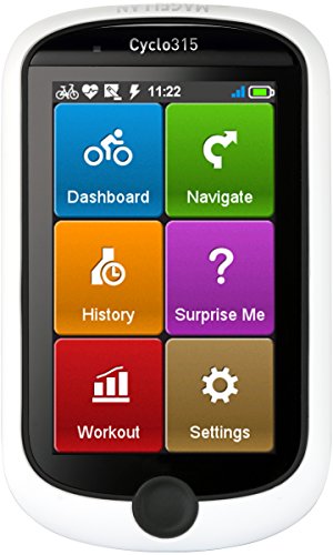 Magellan CY0315SGHNA Cyclo 315hc GPS Cycling Computer with Ant+ Heart Rate Monitor and Speed/Cadence Sensor