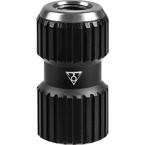 Topeak Nano Airbooster CO2 Bicycle Tyre Inflator for Threaded Cartridges, Black