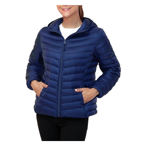 Rokka&Rolla Women's Lightweight Packable Down Puffer Jacket Coat