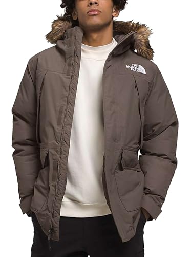 THE NORTH FACE Men's McMurdo Parka Winter Jacket (US, Alpha, Medium, Regular, Regular, Falcon Brown)