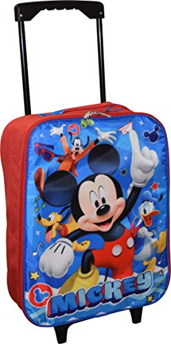 Junior Mickey And The Roadster Racers 15' Collapsible Wheeled Pilot Case