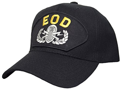 Military Productions EOD Explosive Ordinance Disposal Cap Black