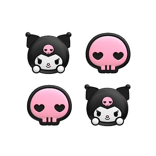 Yocore Switch Thumb Grip Caps,Soft Silicone Thumb Grips,Analog Soft Silicone Joystick Caps Stick Caps for Switch/OLED/Switch Lite,4 Pcs-KLM