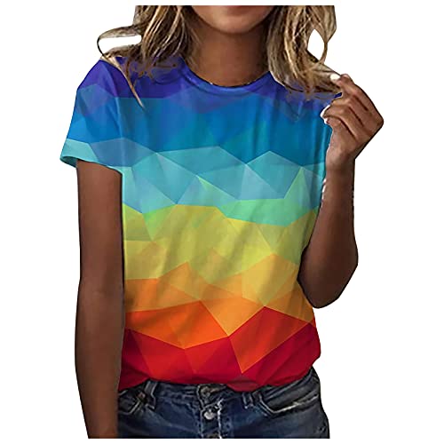 Wirziis Plus Size V Neck Tshirt Shirts Oversized Short Sleeve Graphic Tee Blouses Loose Comfy Flowy Tunic Blouses Basic Tees