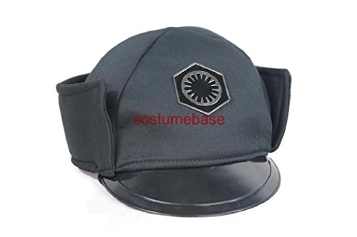 First Order Officer Cap hat Headgear Props Star Wars TFA (L) Black