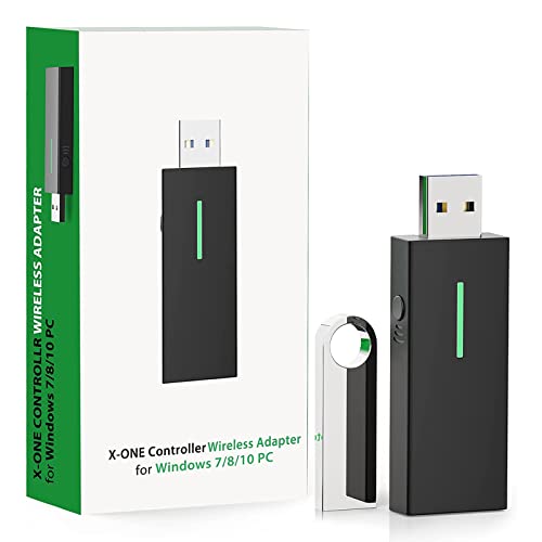YCCTEAM Wireless Adapter Compatible with Xbox One Controller Wireless, Wireless Receiver with Driver on Windows 11/10/8.1