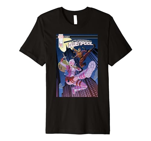 Marvel Unbelievable Gwenpool Batroc Leaper Premium T-Shirt Premium T-Shirt