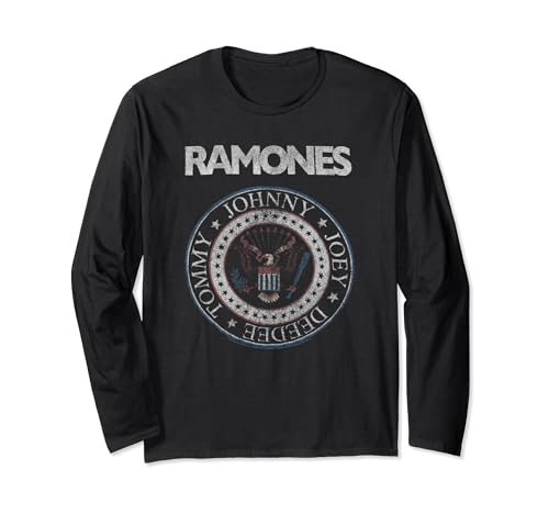 Ramones Red White And Seal Rock Music Band Long Sleeve T-Shirt