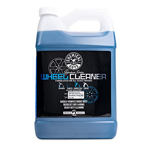 Chemical Guys CLD_203 Signature Series Wheel Cleaner, Formated For All Gloss Finishes, Safe for Cars, Trucks, SUVs, Motorcycles, RVs & More 128 fl oz (1 Gallon)