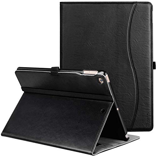Ztotop Case for iPad 6th/5th Generation 9.7 Inch 2018/2017/iPad Air 2 & 1, Premium PU Leather Business Folding Cover for iPad Air 2nd/1st Gen, Black