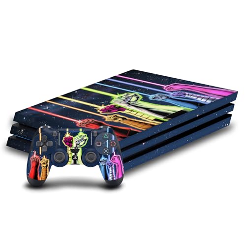 Head Case Designs Officially Licensed Green Lantern DC Comics Power Rings Comic Book Covers Vinyl Gaming Skin Decal Compatible with Sony Playstation 4 PS4 Pro Console and DualShock 4 Controller