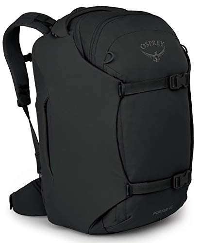 Osprey Porter 46L Travel Backpack, Black