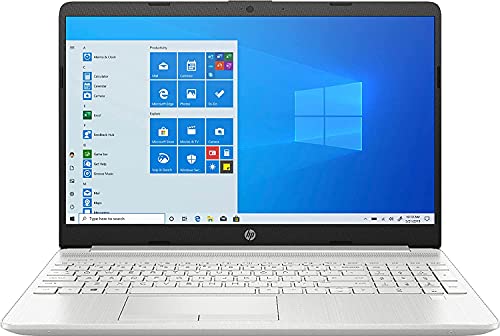 HP 15.6' Laptop with Windows Home in S Mode - Intel Core i3 11th Gen Processor - 8GB RAM Memory - 256GB SSD Storage - Silver (15-dy2035)