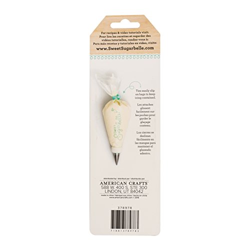 American Crafts Sweet Sugarbelle Decorating Tools 8 Piece Piping Bag Ties