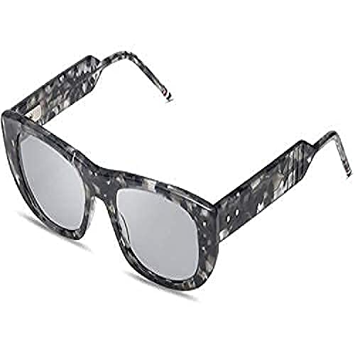 THOM BROWNE TBS417-53-04AF Sunglasses Grey Tortoise w/Medium Grey - AR 53mm