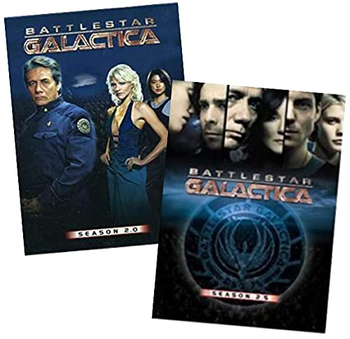 Battlestar Galactica: The Complete Second Season 20-Episode DVD Collection – Season 2.0 (Episodes 1-10) / Season 2.5 (Episodes 11-20)