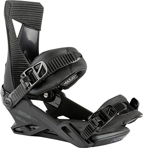 Nitro Zero Snowboard Bindings 2021 - Men's Ultra Black Large