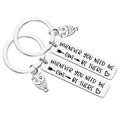 Best Friend Keychain Friendship Gifts Whenever You Need Me Be There for Friend Graduation Gifts Christmas Birthday Gifts for Best Friend