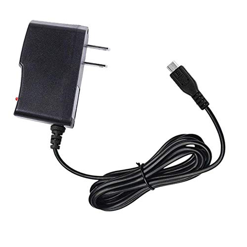AC Adapter DC Charger for Coby MP610 MP620 4G MP705 MP707 MP715 Video MP3 Player Replacement Wall Power Supply Cord Cable Mains Plug, 5 Feet, with LED Indicator