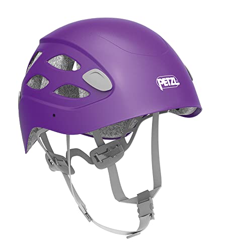 Petzl BOREA Women's Helmet - Durable and Versatile Helmet with Enhanced Head Protection for Climbing and Mountaineering - Violet - S/M