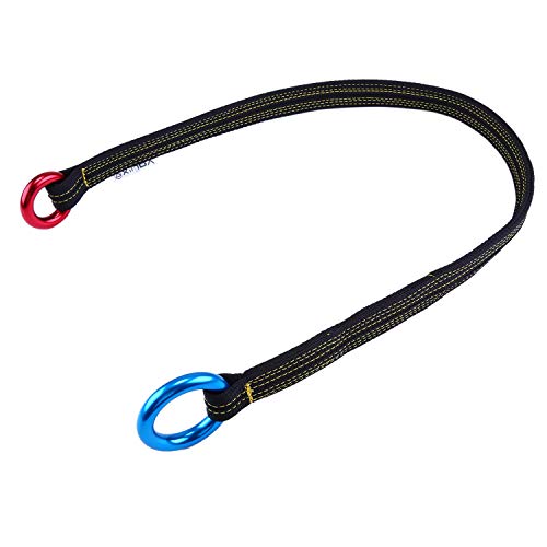 WILDKEN Tree Arborist Friction Saver Tree Climbing Cambium Saver Loop Belt Sling Retrievable Anchor 35.4 inch/43 inch